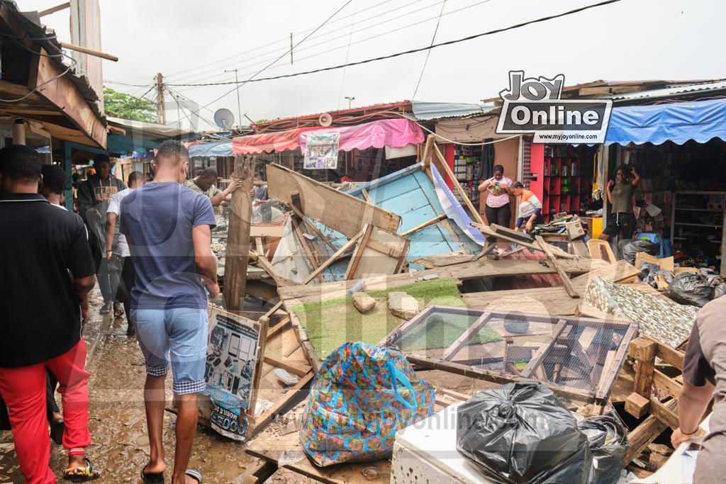 Photos: Floods cause severe damage to parts of Accra