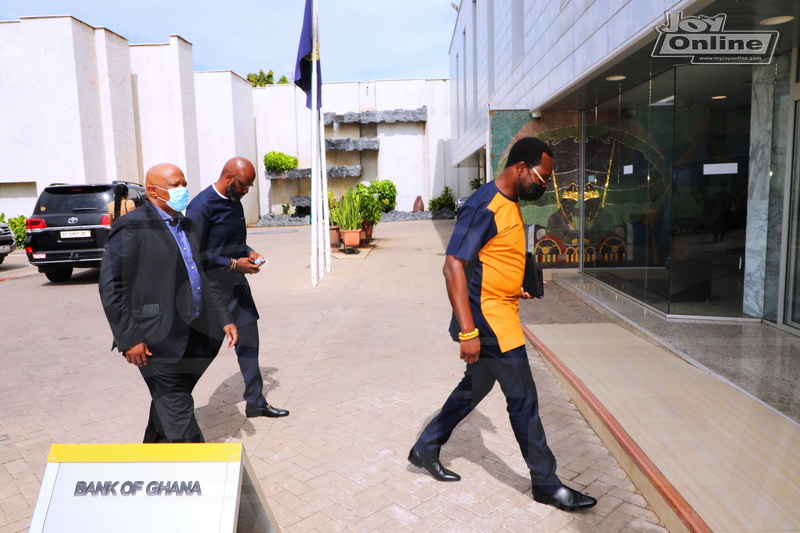 MTN Group CEO, Board Chairman end visit to Ghana