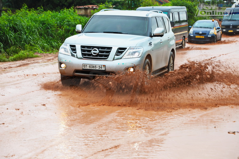 Landslide scare hits residents around Weija-Kasoa ridge