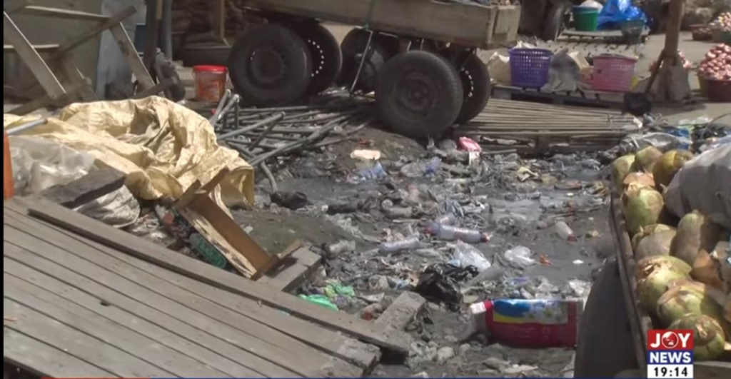 'Put our taxes to good use' - Agbogbloshie traders urge AMA to desilt clogged drains