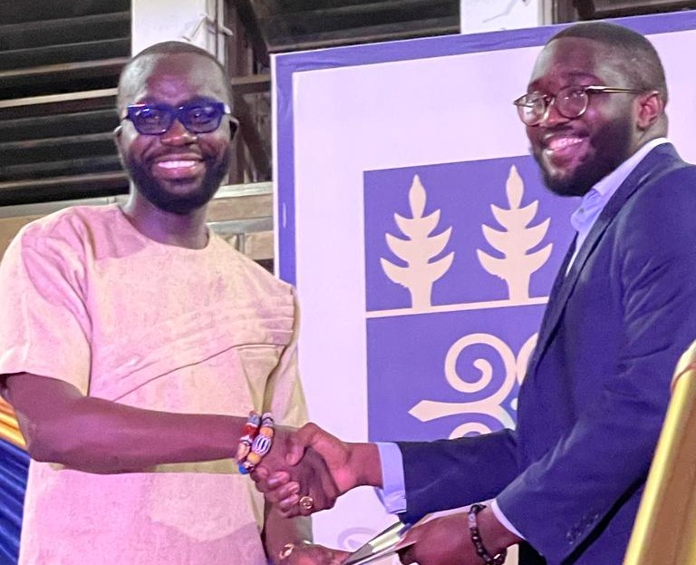 JoyNews' Benjamin Akakpo receives UG Best Student in Constitutional Law award