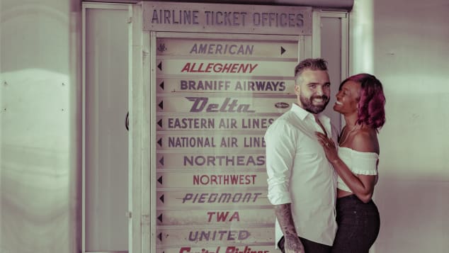 She sat next to the annoying guy on the plane, then they fell in love