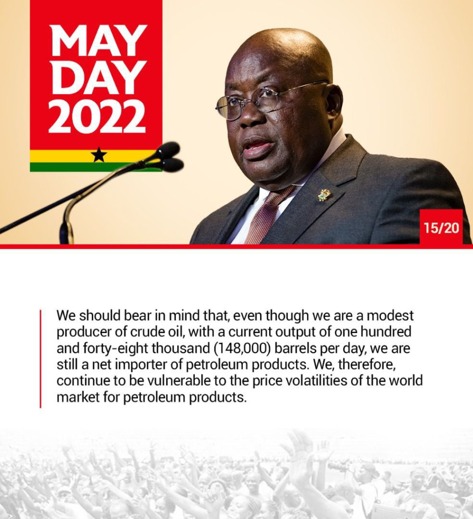 Removing taxes on petroleum products means losing ¢4b in revenue - Akufo-Addo Removing taxes on petroleum products means losing ¢4b in revenue - Akufo-Addo