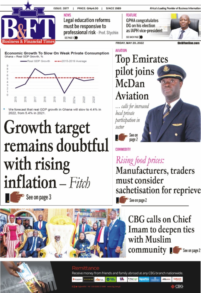 Today's front pages: Friday, May 20, 2022