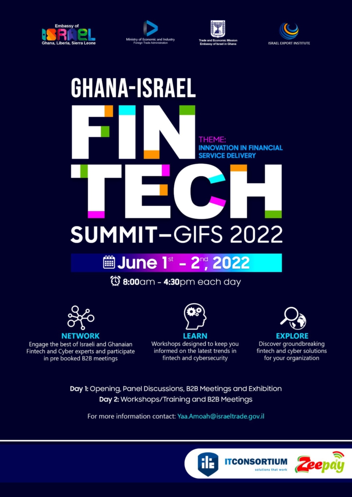 Promoting Innovation in Fintech: Israel partners with Ghana for inclusive growth