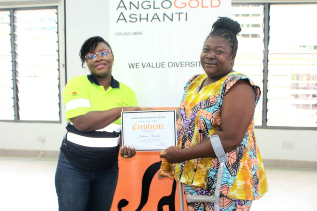 60 women benefit from AngloGold Ashanti Financial Literacy Awareness Program 60 women benefit from AngloGold Ashanti Financial Literacy Awareness Program