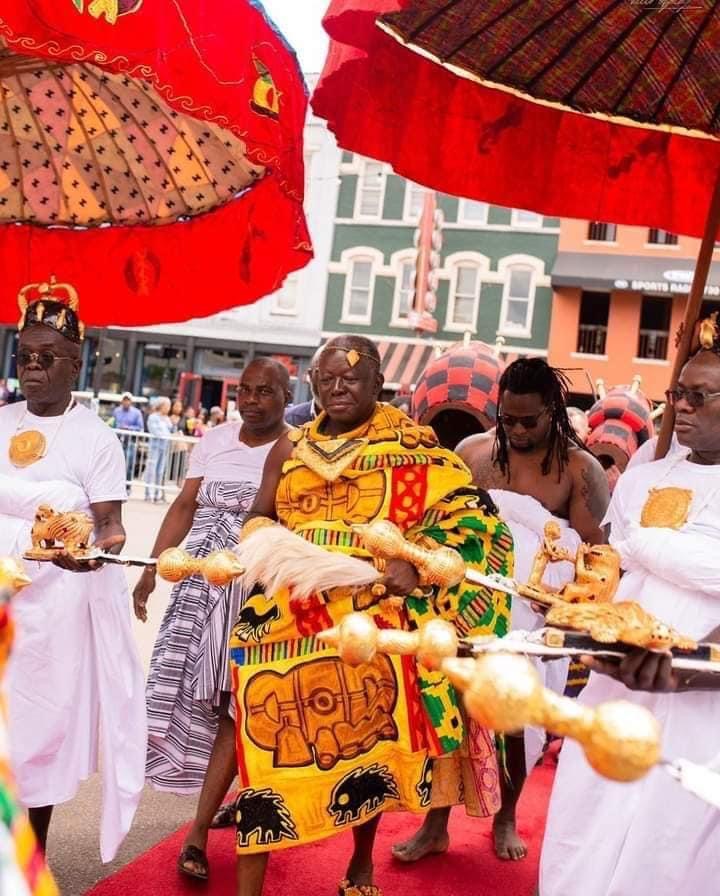 Check out photos and videos of Asantehene at Asanteman Durbar in Memphis