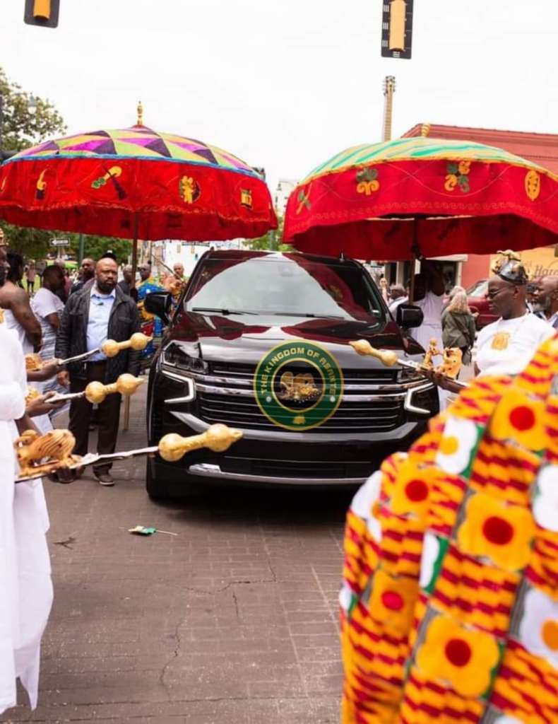 Check out photos and videos of Asantehene at Asanteman Durbar in Memphis