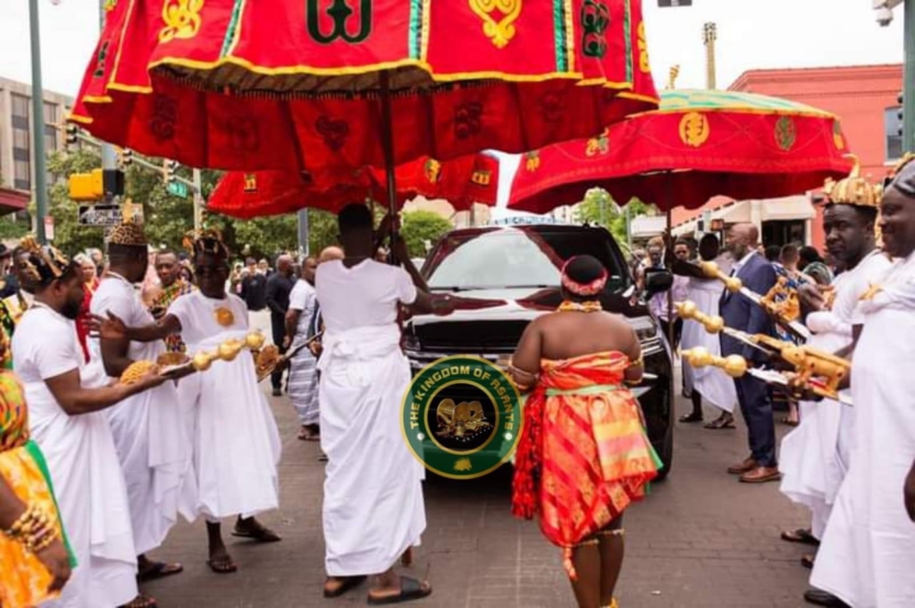 Check out photos and videos of Asantehene at Asanteman Durbar in Memphis