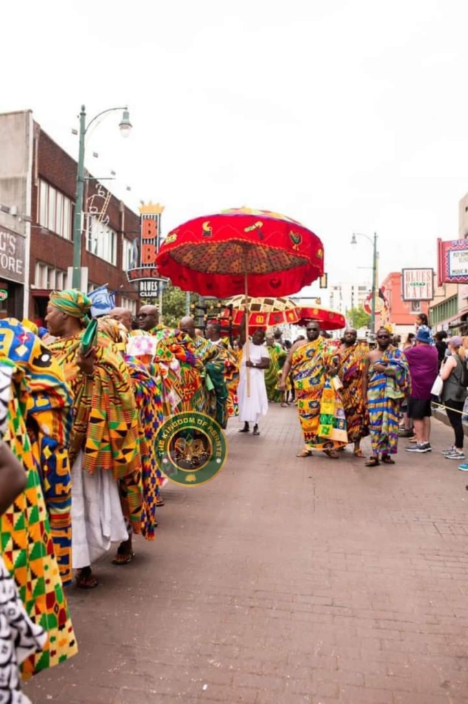 Check out photos and videos of Asantehene at Asanteman Durbar in Memphis