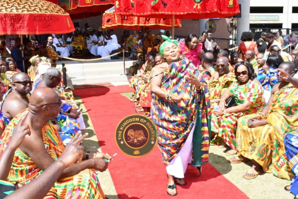 Check out photos and videos of Asantehene at Asanteman Durbar in Memphis