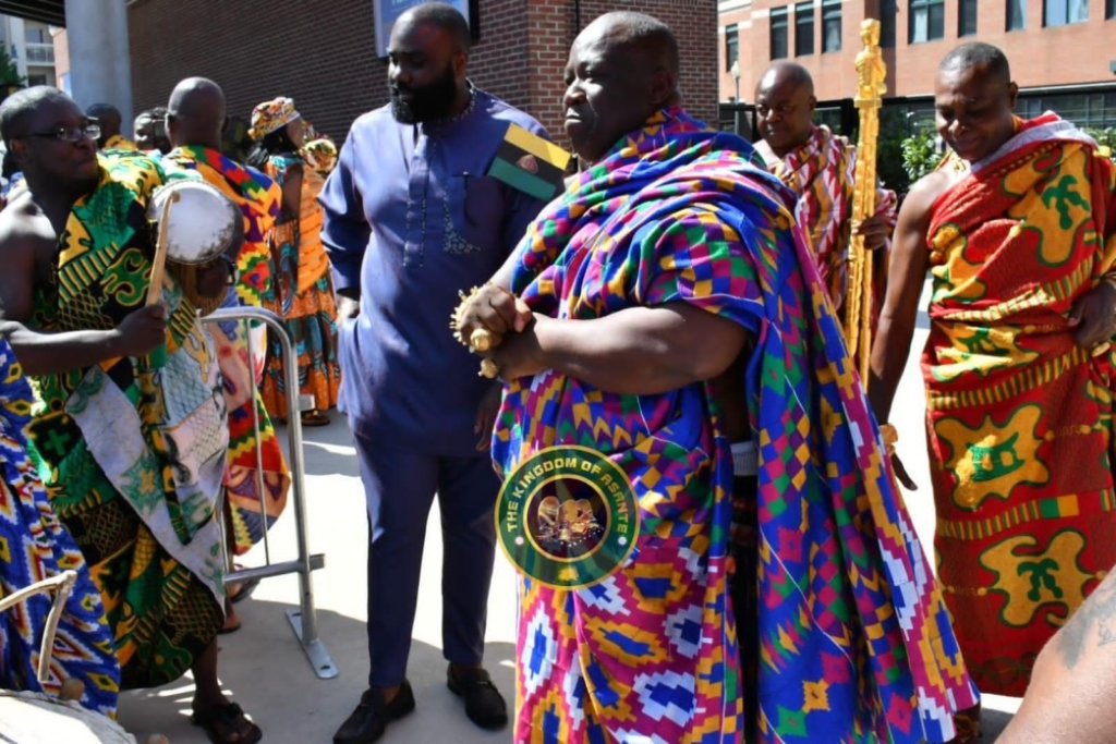 Check out photos and videos of Asantehene at Asanteman Durbar in Memphis