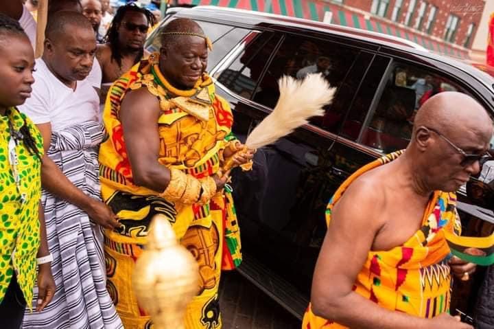 Check out photos and videos of Asantehene at Asanteman Durbar in Memphis