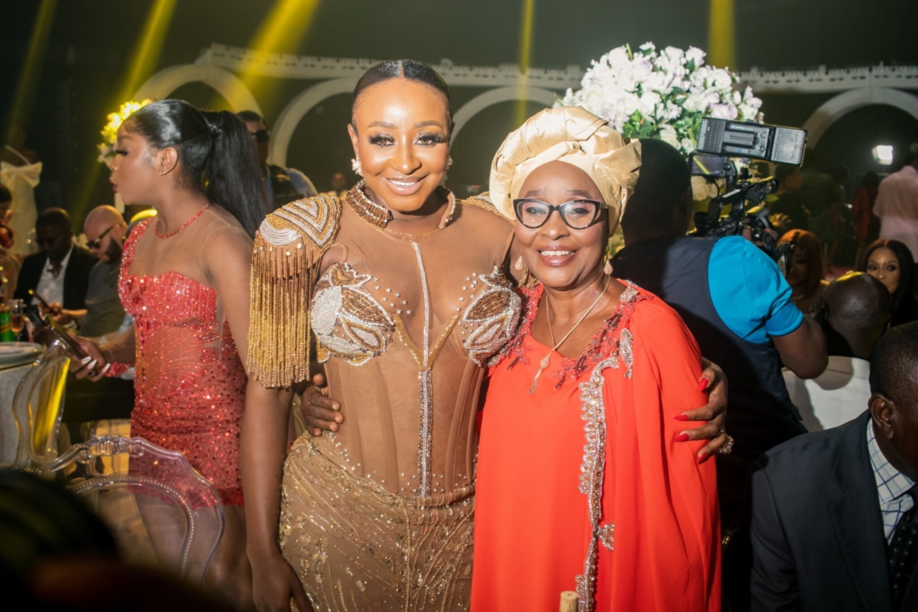 Ini Edo celebrates 40th birthday, 25 years in movie industry with colleagues