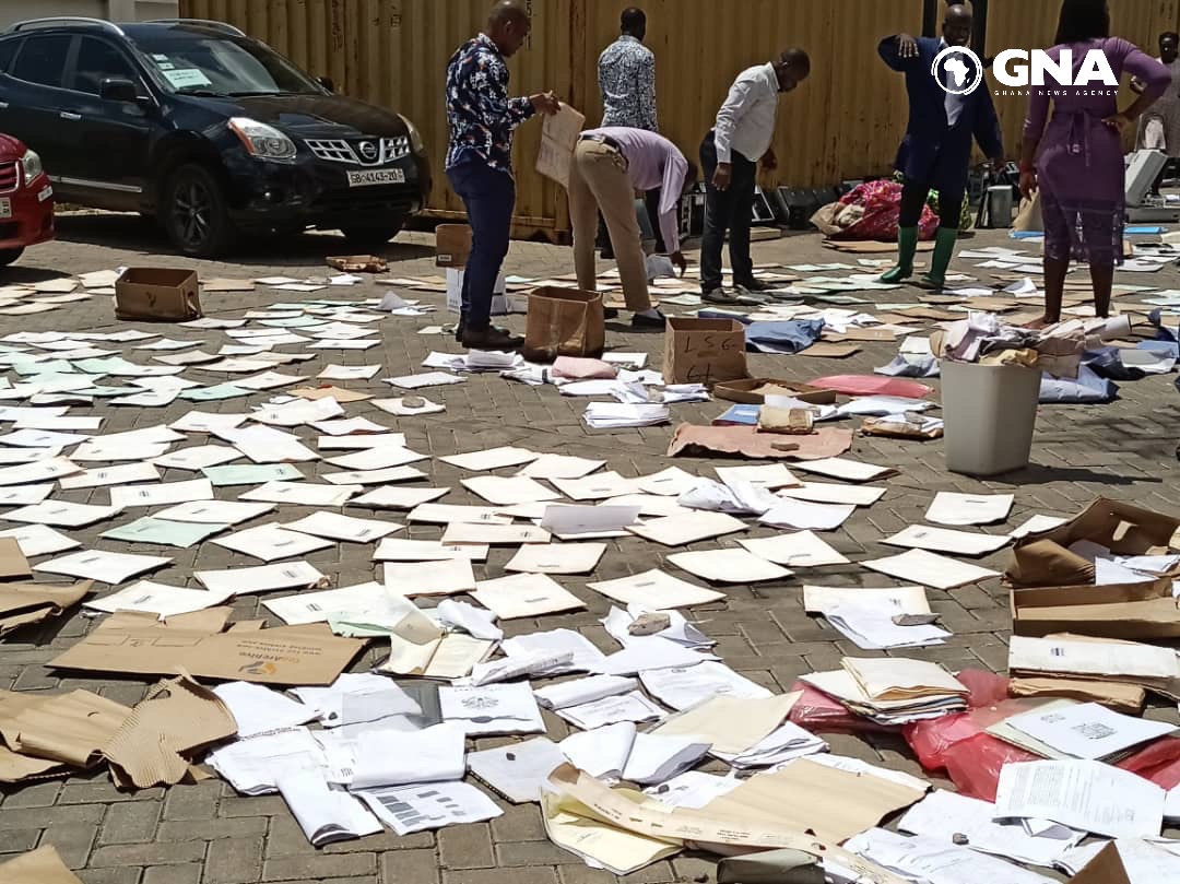 Lands Commission head office flooded; documents, computers destroyed