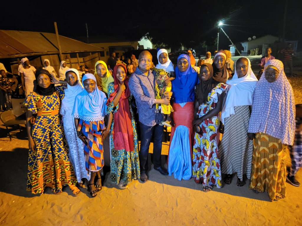 North Tongu MP donates bicycles to Muslim female day students in SHS