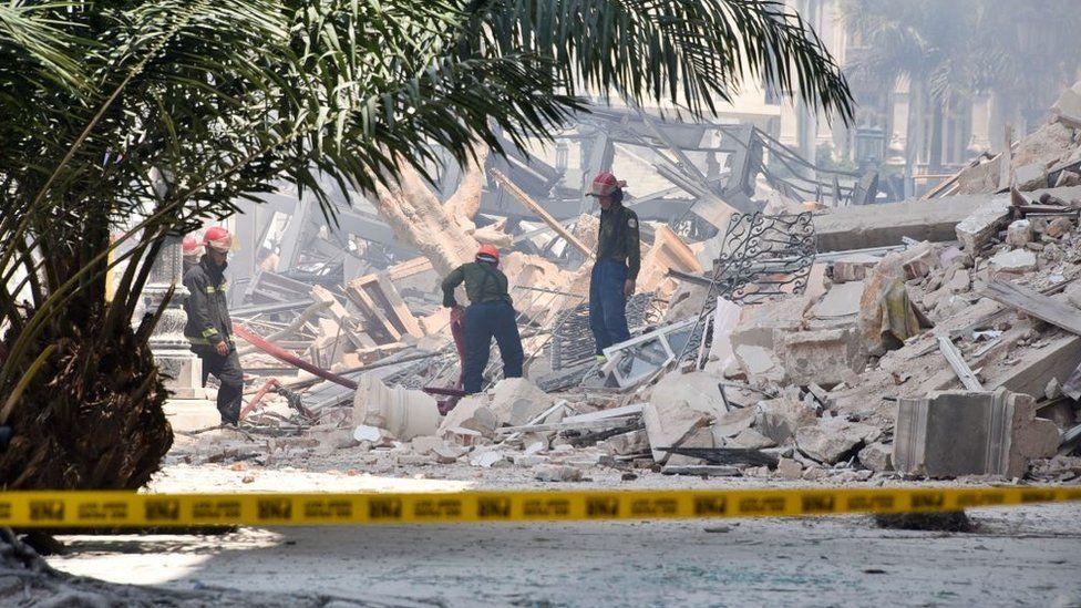 22 dead after huge explosion hit Hotel in Cuba