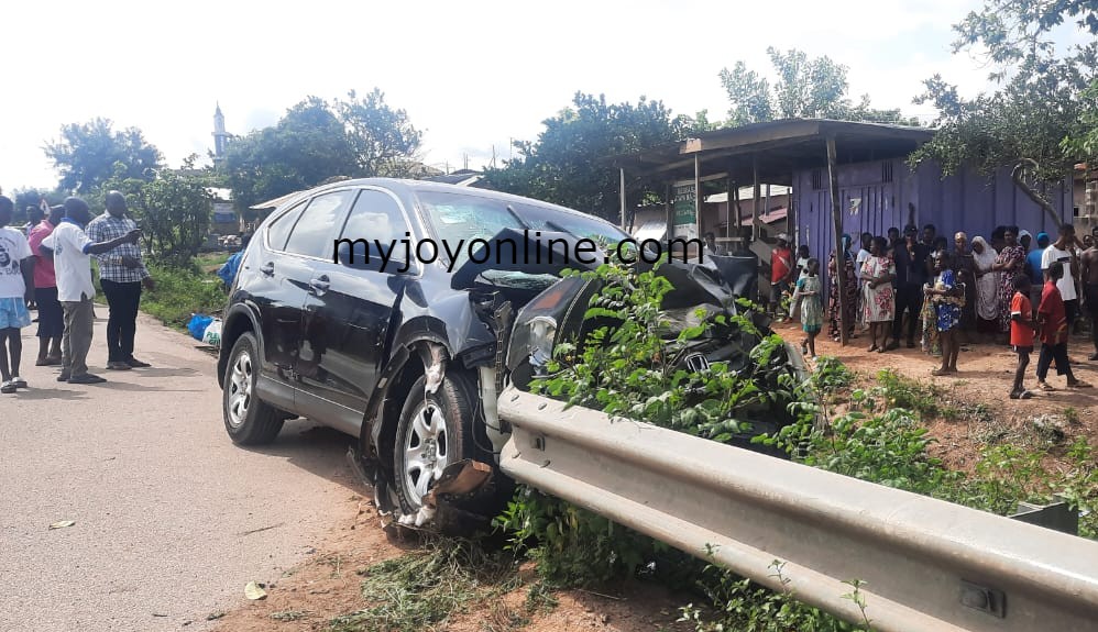 Speeding car kills two siblings at Ejisu