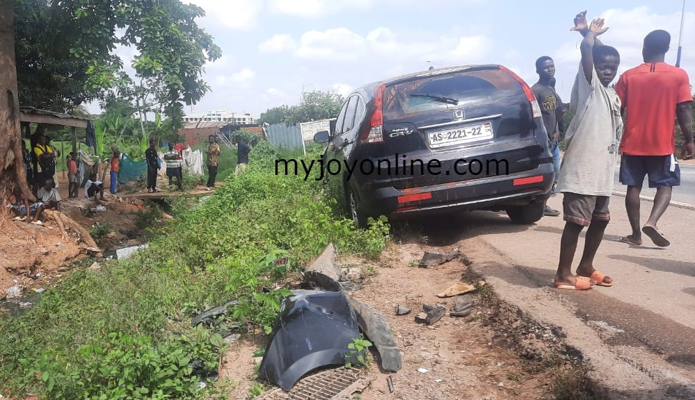 Speeding car kills two siblings at Ejisu