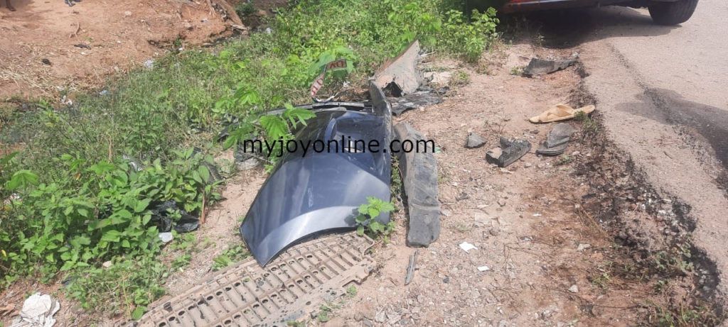 Speeding car kills two siblings at Ejisu