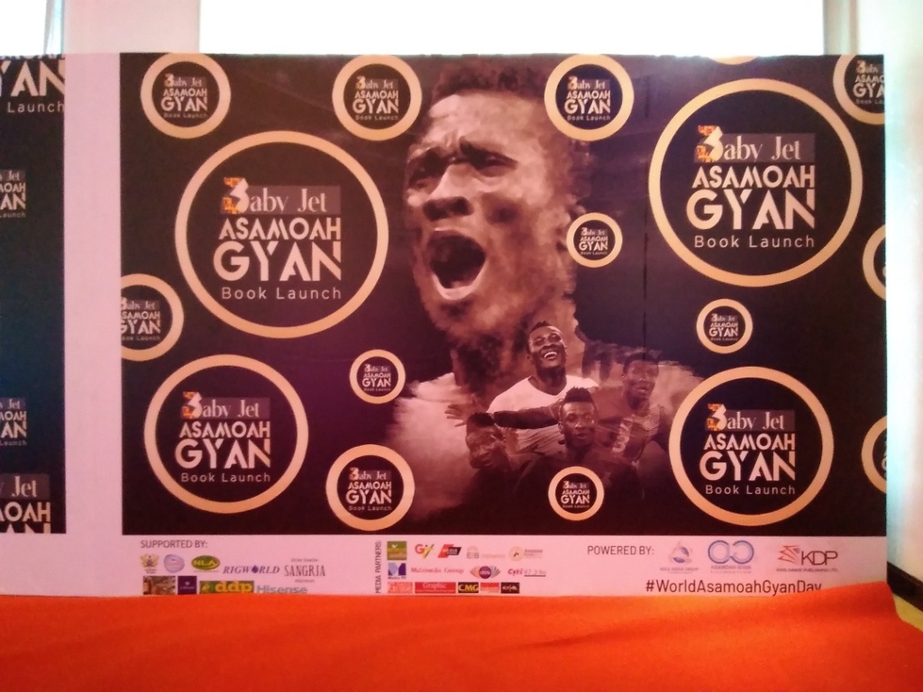 Photos: Asamoah Gyan's book launch