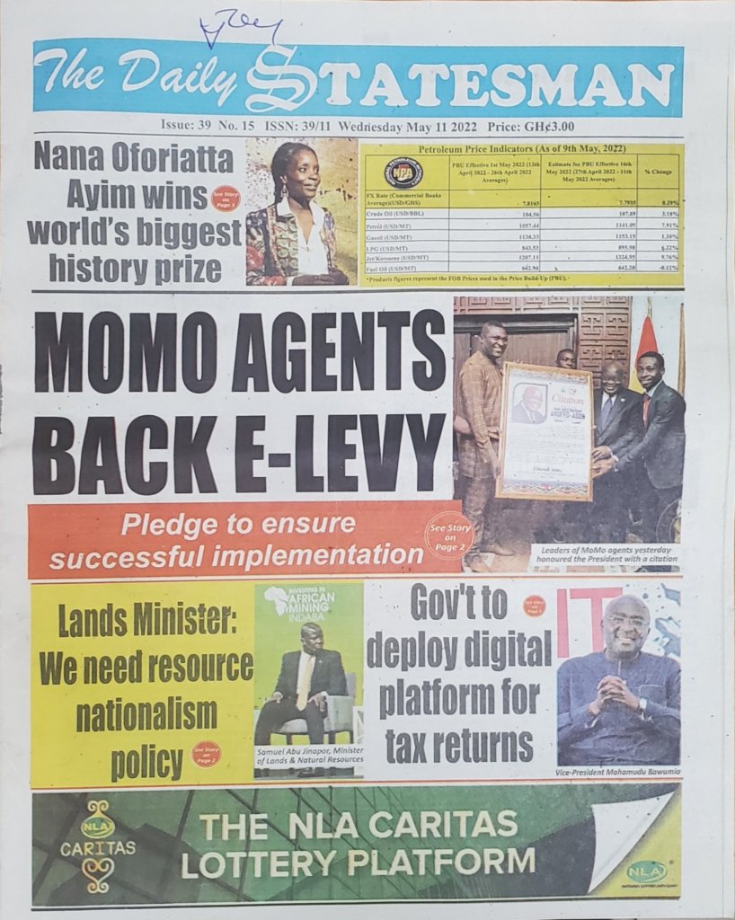 Today's front pages: Wednesday, May 11, 2022 Today's front pages: Wednesday, May 11, 2022