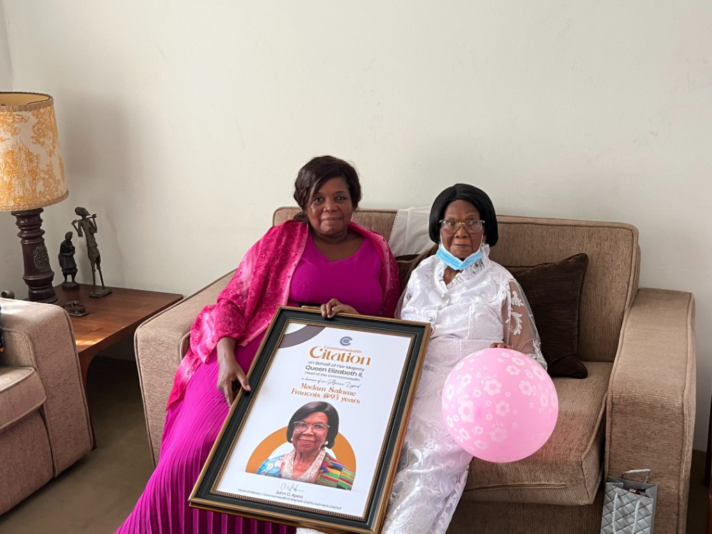 Commonwealth Office celebrates New Horizon Special School Founder on her 93rd birthday Commonwealth Office celebrates New Horizon Special School Founder on her 93rd birthday