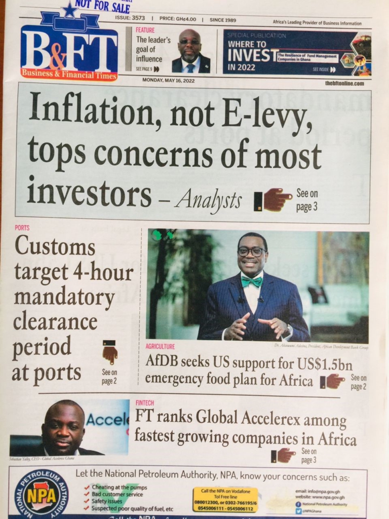 Today's front pages: Monday, May 16, 2022 Today's front pages: Monday, May 16, 2022