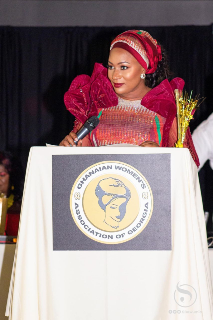 Samira Bawumia receives Global Humanitarian Award in Atlanta