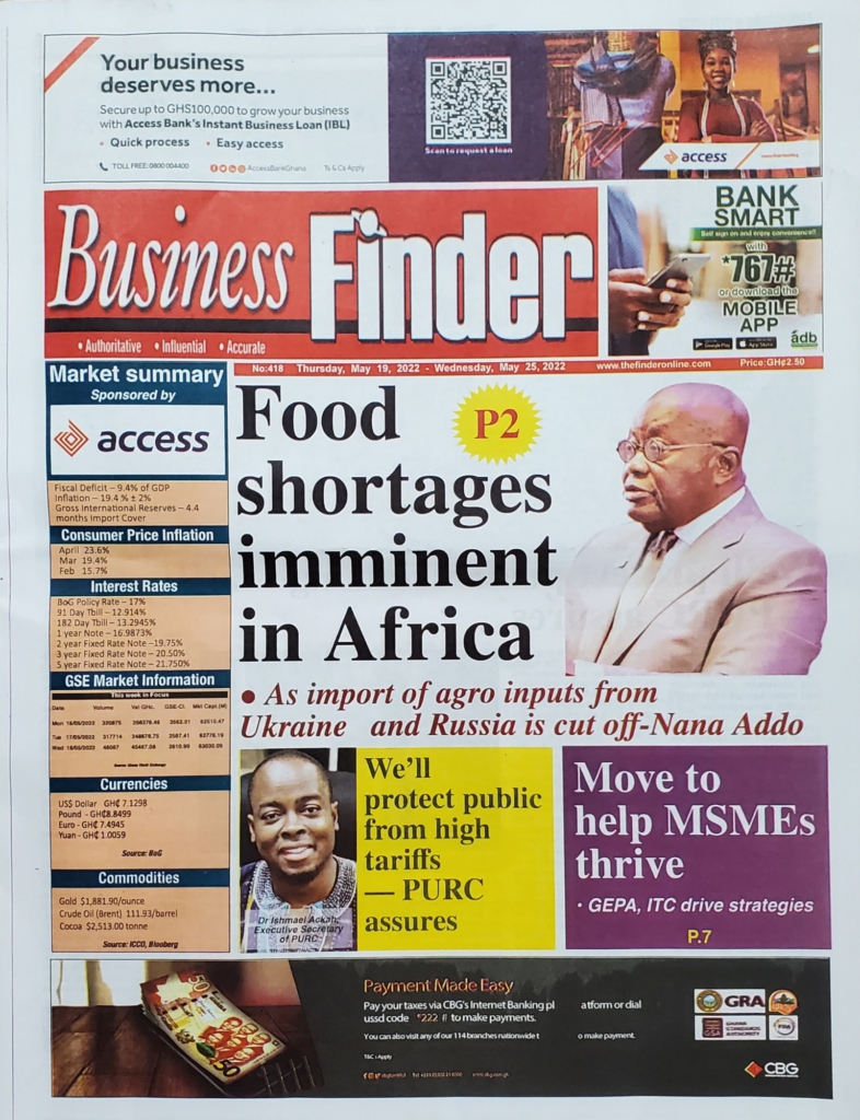 Today's frontpages: Thursday, May 19, 2022 Today's frontpages: Thursday, May 19, 2022