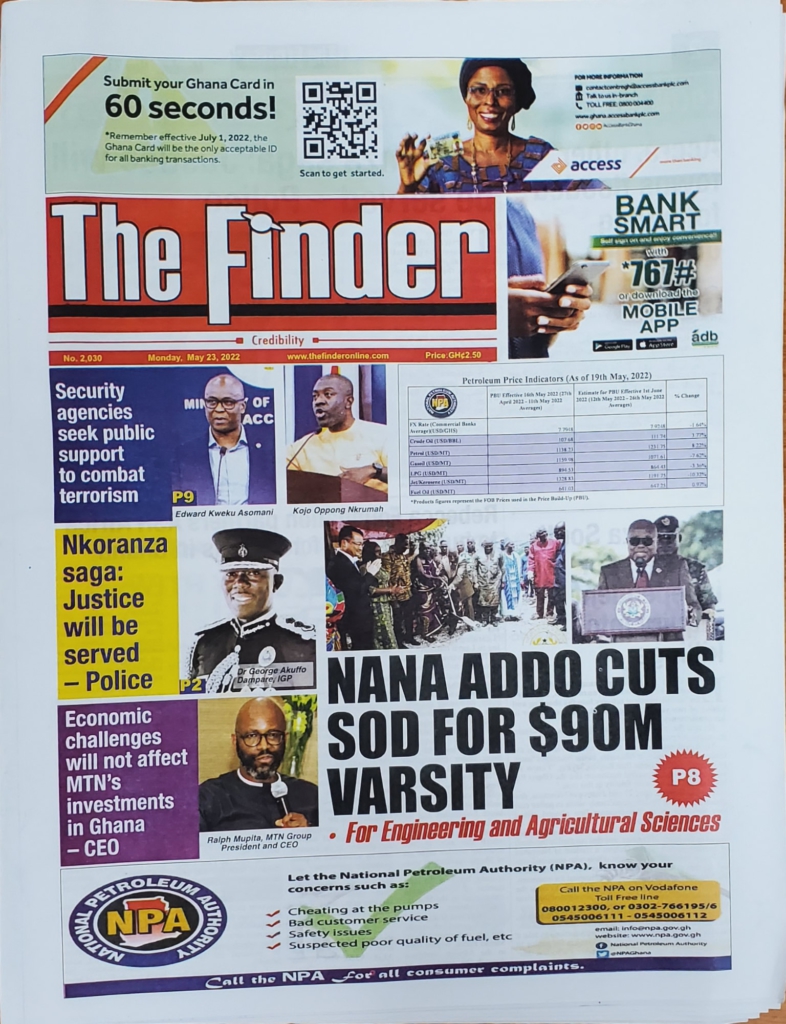 Today's front pages: Monday, May 23, 2022 Today's front pages: Monday, May 23, 2022