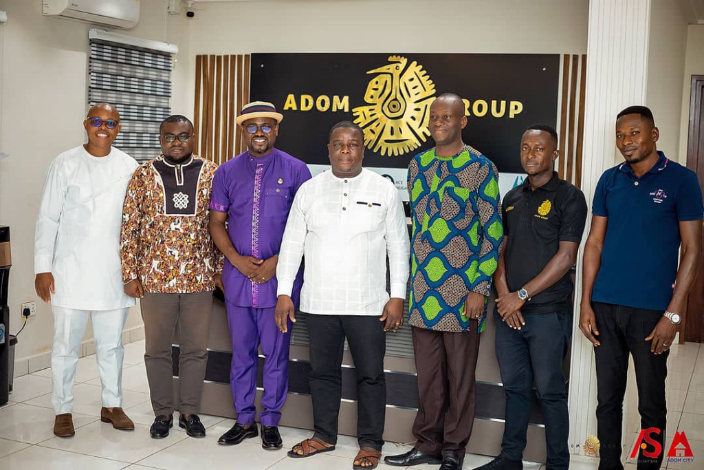 Abeiku Santana unveiled brand ambassador for Adom Group of Companies
