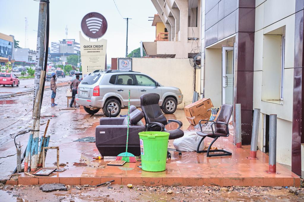 Photos: Floods cause severe damage to parts of Accra