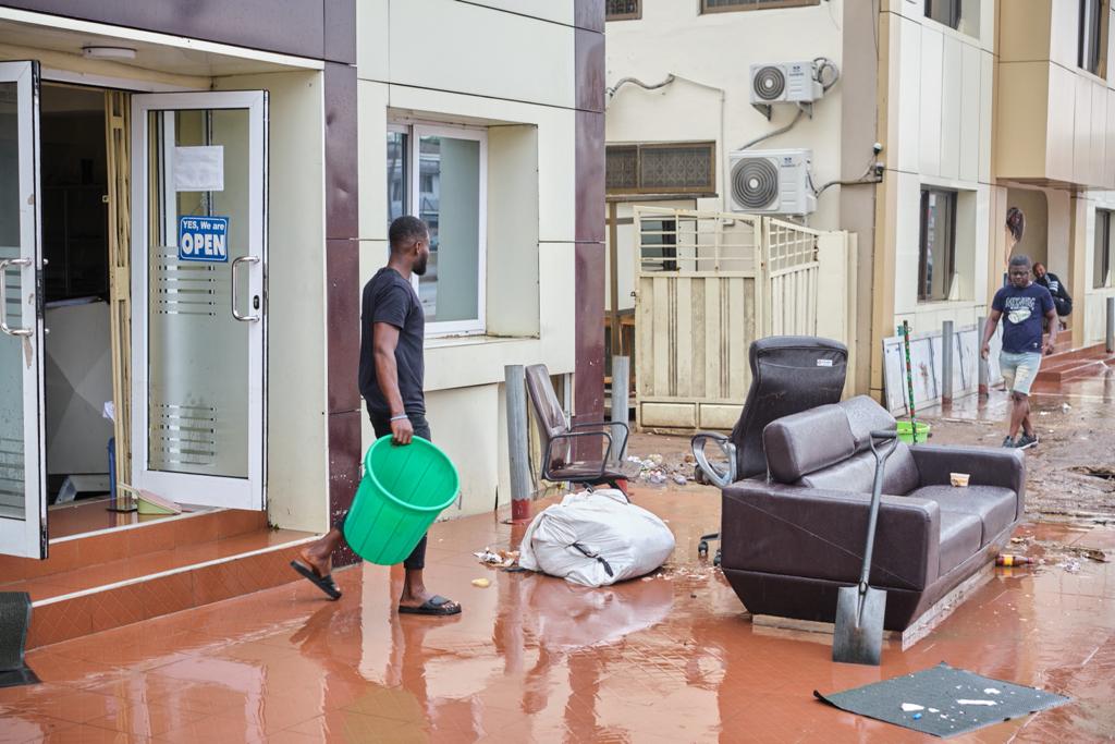 Photos: Floods cause severe damage to parts of Accra