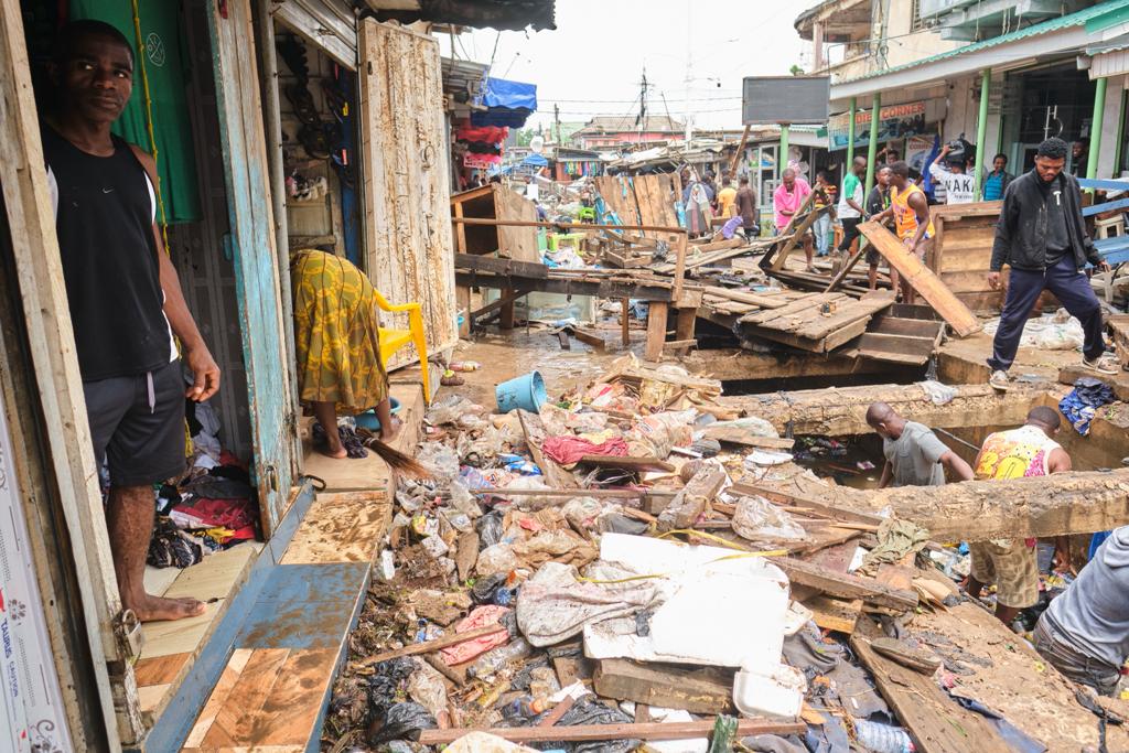 Photos: Floods cause severe damage to parts of Accra