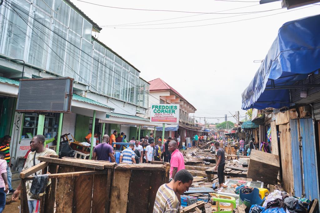 Photos: Floods cause severe damage to parts of Accra