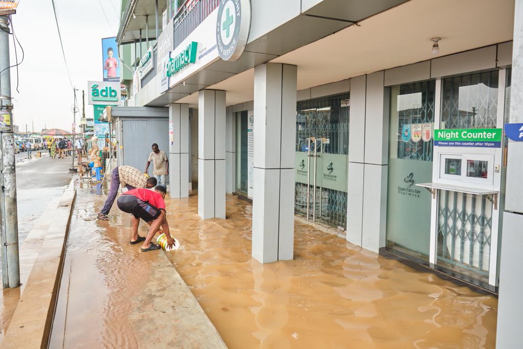 Photos: Floods cause severe damage to parts of Accra