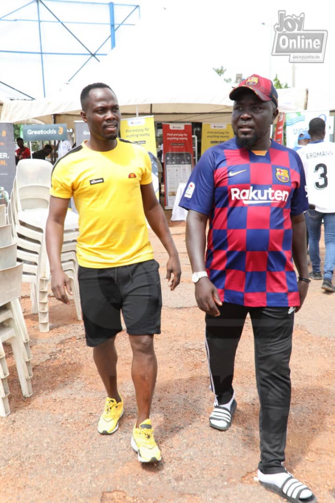 Photos and videos: Hitz FM's Rep Ur Jersey underway at Aviation Social Centre