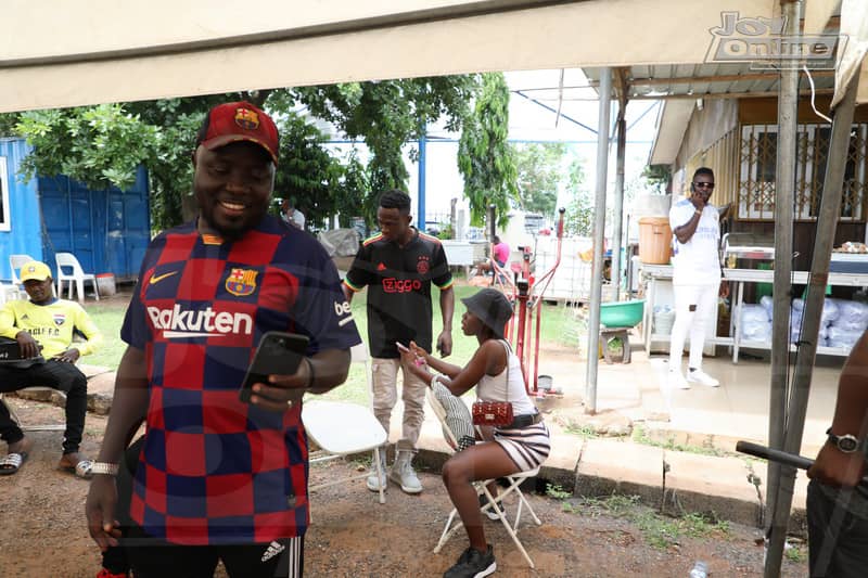 Photos and videos: Hitz FM's Rep Ur Jersey underway at Aviation Social Centre