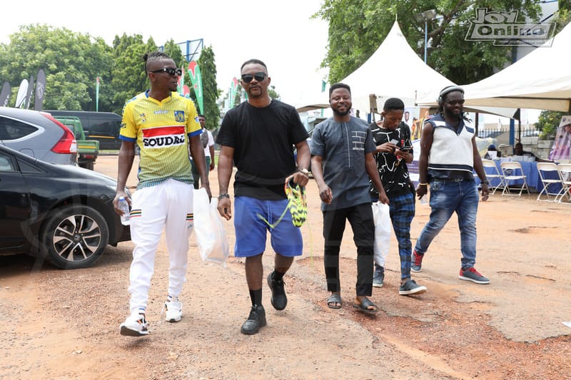 Photos and videos: Hitz FM's Rep Ur Jersey underway at Aviation Social Centre