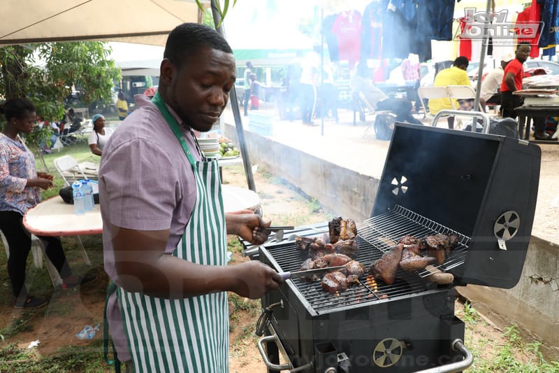 Photos and videos: Hitz FM's Rep Ur Jersey underway at Aviation Social Centre