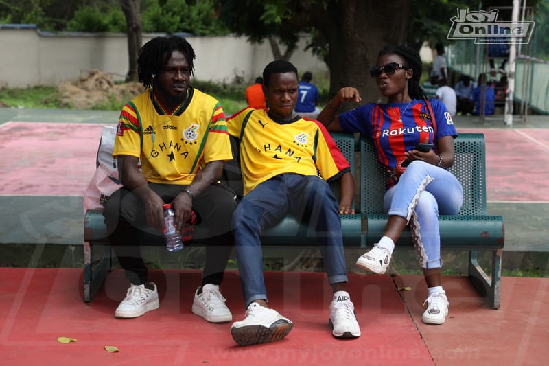 Photos and videos: Hitz FM's Rep Ur Jersey underway at Aviation Social Centre