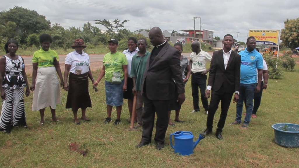 Akyeremade District Pentecostal Church Joins Green Ghana Project