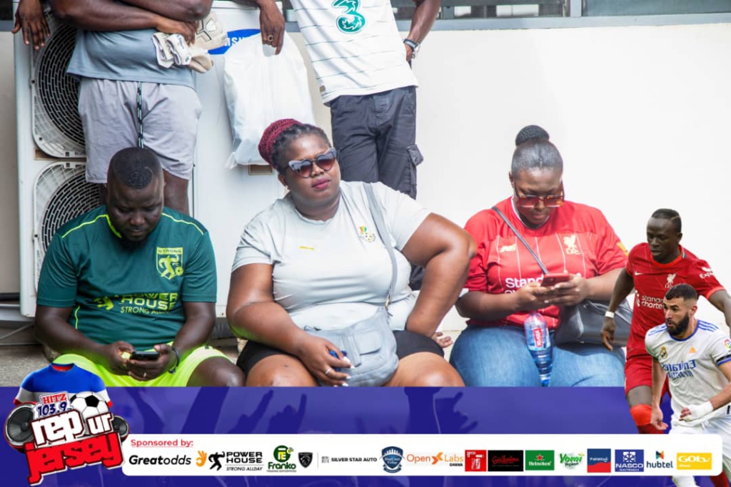 Photos and videos: Hitz FM's Rep Ur Jersey underway at Aviation Social Centre