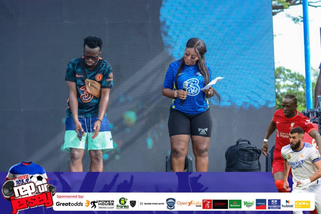 Photos and videos: Hitz FM's Rep Ur Jersey underway at Aviation Social Centre