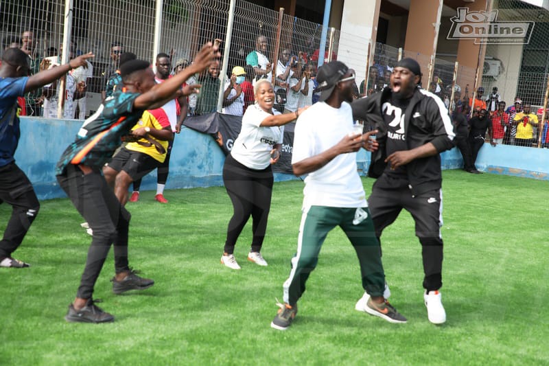 Photos and videos: Hitz FM's Rep Ur Jersey underway at Aviation Social Centre