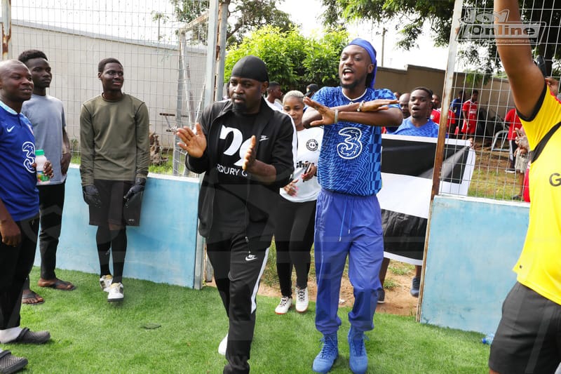 Photos and videos: Hitz FM's Rep Ur Jersey underway at Aviation Social Centre