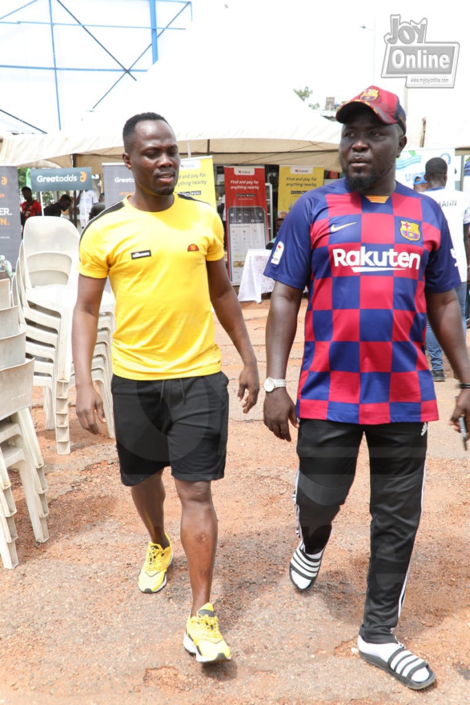 Photos and videos: Hitz FM's Rep Ur Jersey underway at Aviation Social Centre