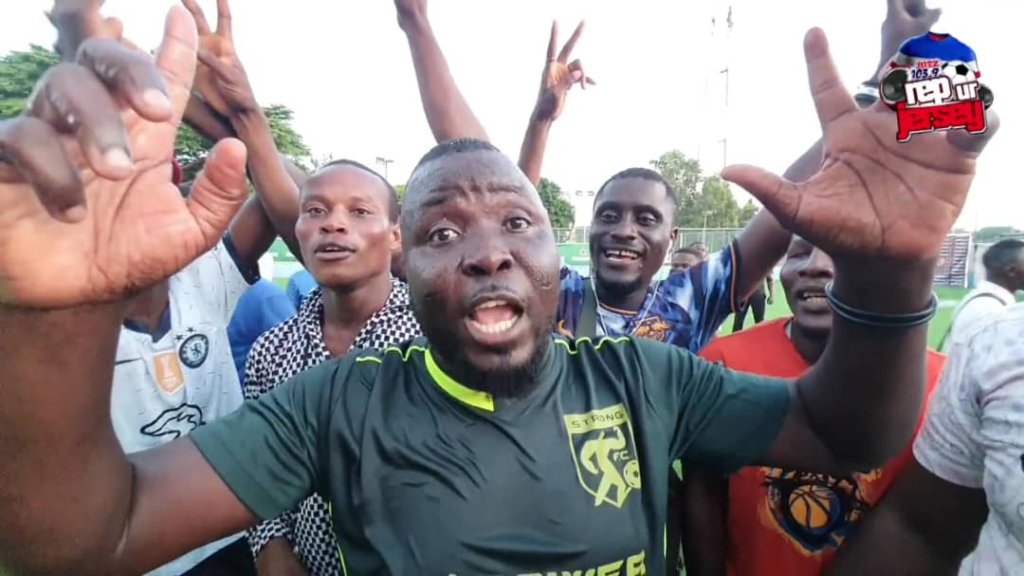 Dr Pounds’ Dwɛtɛɛ FC outclasses Merqury Quaye’s Turn Up FC again at Hitz FM’s Rep Ur Jersey Dr Pounds’ Dwɛtɛɛ FC outclasses Merqury Quaye’s Turn Up FC again at Hitz FM’s Rep Ur Jersey