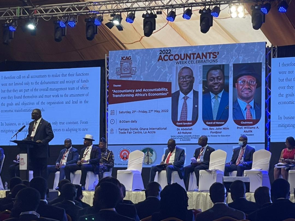 2022 ICAG Accountants’ Week: Never disgrace the profession – Kan-Dapaah cautions members